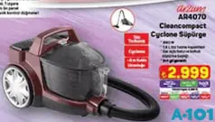 ARZUM CLEANCOMPACT CYCLONE SÜPÜRGE